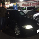 BMW　120i　Mスポ　納車完了