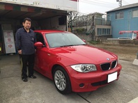 ＢＭＷ　116i(E87)　納車しました。