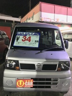 日産　クリッパーバンDX　シルバー入庫しました。